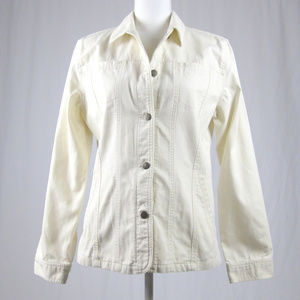 Jones New York Sport Jacket Corduroy Button Up